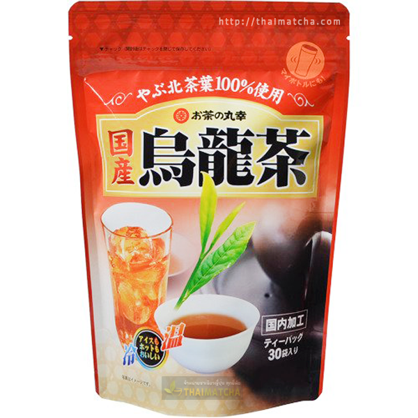 Maruko ชาอู่หลง ใช้ใบชาคัดพิเศษอย่างดี ชนิด tea bag 30 ซอง