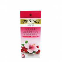 Twinings Rosehip and Hibiscus ชาโรสฮิปผสม ฮิบิสคัส กลิ่นหอม ดื่มแล้วสดชื่น