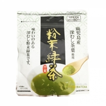 ชาเขียวผง ฟุกะมุชิ จาก Kagoshima greentea power