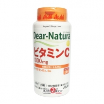 Deer Natura Vitamin C 60 days วิตามิน ซี 120 เม็ด สำหรับ 60 วัน
