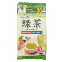 ชาเขียวแบบ teabag ชงร้อน-เย็นได้ สำหรับใส่กระติกน้ำ 500ml รสเข้มข้น