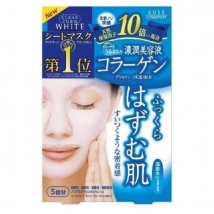 มาร์คหน้าญี่ปุ่น คอลลาเจน Kose Collagen Clear Turn Essence Facial Mask White