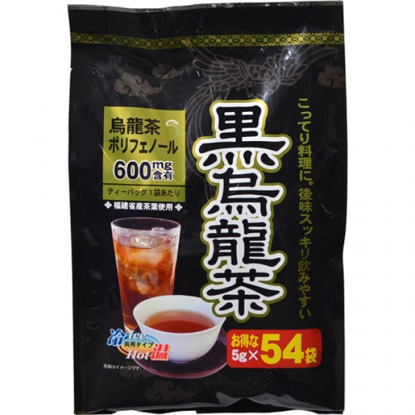 ชาอู่หลง ชนิด tea bag ชงร้อน ชงเย็นได้ ใส่กระติ๊กน้ำได้ แพ็คใหญ่ 54 ถุง