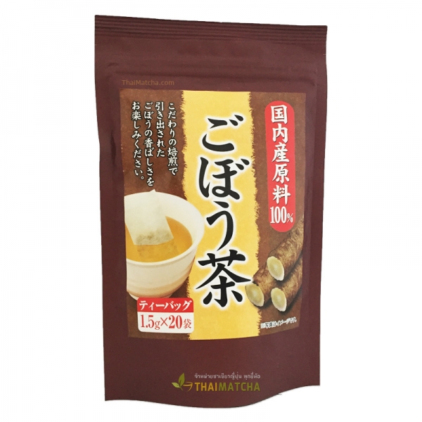 Kawa Gobou Tea ชาโกะโบ คัดพิเศษ ชนิดถุง บรรจุ 20 ถุง