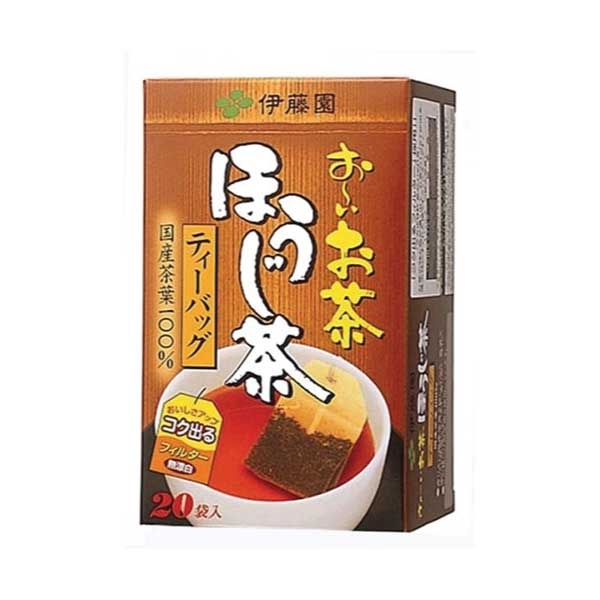 ชาโฮจิ อิโตเอ็น ITOEN แบบถุงชา tea bag 20 ซอง