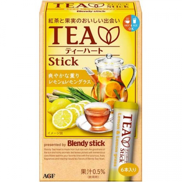 AGF Tea Stick ชาตะไคร้ผสมมะนาว