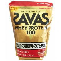SAVAS Whey Protein เวย์โปรตีน 100% รสช็อกโกแลต แพ็คใหญ่ 1Kg สุดคุ้ม